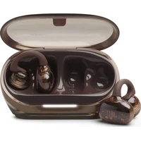 JBL Soundgear Clips bezdrátová sluchátka hnědá - Sluchátka