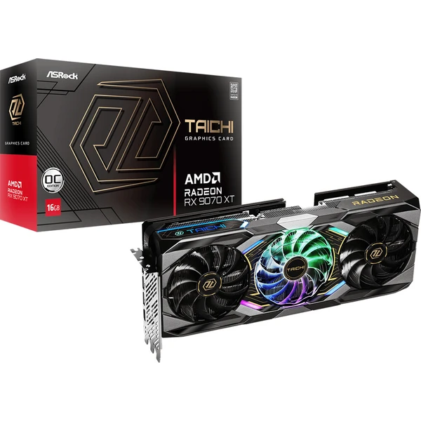 ASRock VGA AMD Radeon RX 9070 XT Taichi 16GB OC - Grafické karty - Obrázek d_17de32a49d614ab293380861a9519bcc