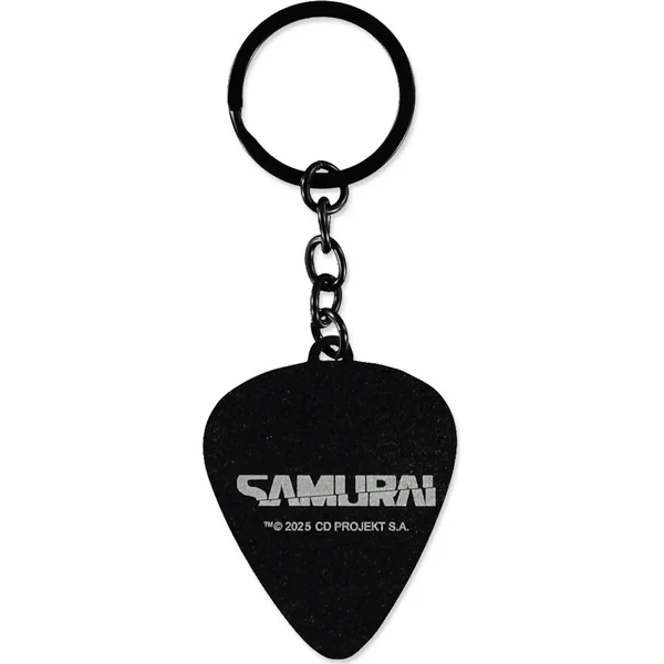 Difuzed Kovová klíčenka Cyberpunk 2077 - Samurai Band Merch - Klíčenky - Obrázek d_182765df24f7454d971927b1599fc178