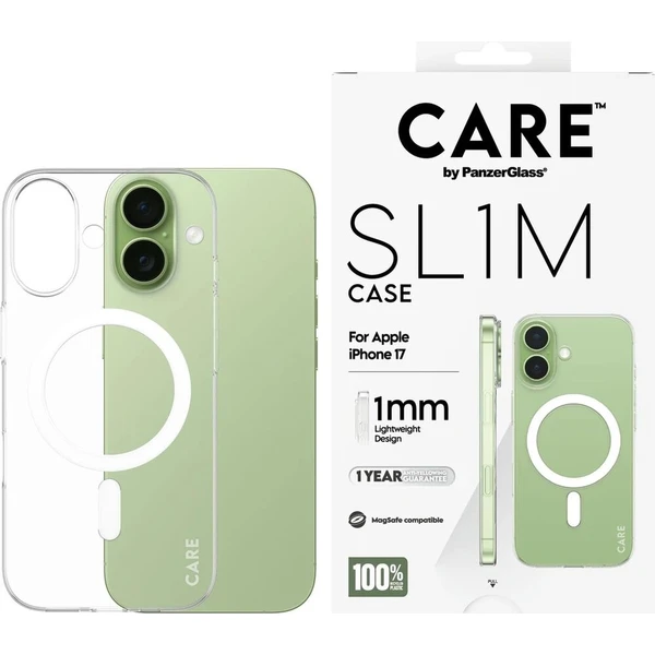 PanzerGlass® CARE SL1M MagSafe kryt Apple iPhone 17e/16e čirý - Pouzdra - Obrázek d_183227475b624ce4b9801d7dab4b939b