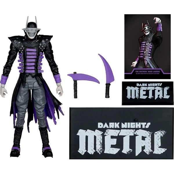 Akční figurka McFarlane DC - The Batman Who Laughs (B&W with accent) (Gold Label) 18 cm - Figurky - Obrázek d_1841f7b01b5f4d45b453bd0ee2f5602b