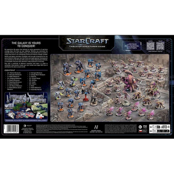StarCraft The Miniatures Game - Two Player Starter Set Founders Edition - EN - Deskové hry - Obrázek d_184bf322bc3848e09fe8f44e81cf28a3