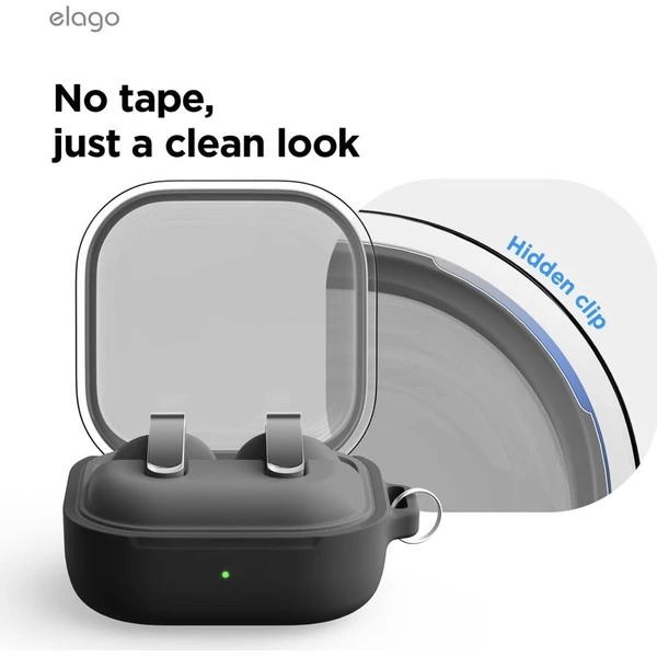 ELAGO Duo Clear pouzdro Samsung Galaxy Buds4/Buds4 Pro béžové - Pouzdra - Obrázek d_185b85c639a5409e8d1bf6ba30523101