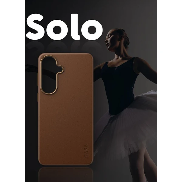 PanzerGlass® CARE SOLO Qi kryt z veganské kůže Samsung Galaxy S26+ hnědý - Pouzdra - Obrázek d_18736f94bd5c4fa38d0d0d8a426f8bdf