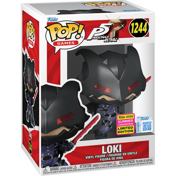 Funko POP! #1244 Games: Persona - Loki with Sword - Funko POP! - Obrázek d_187396b15bef49db915c9ddf43d99b76