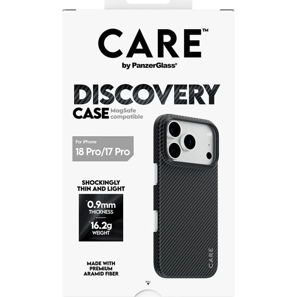 PanzerGlass CARE Discovery MagSafe kryt Apple iPhone 18 Pro/17 Pro Aramid - Pouzdra - Obrázek d_18dcf145da8244d0b0d907c754628598