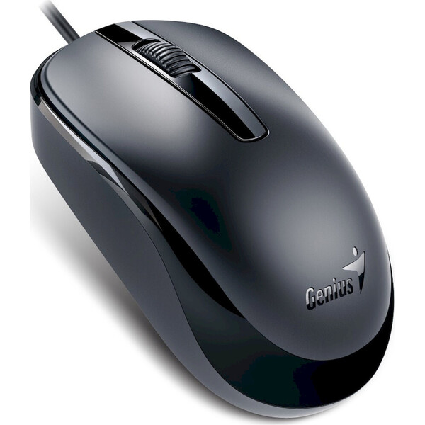 GENIUS DX-120/Kancelářská/Optická/1 200 DPI/Drátová USB/Černá