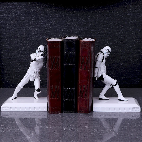 Zarážky na knihy Star Wars - Stormtrooper - Dekorace - Obrázek d_1961ff85b4fd43e7a8adab3e4165534a