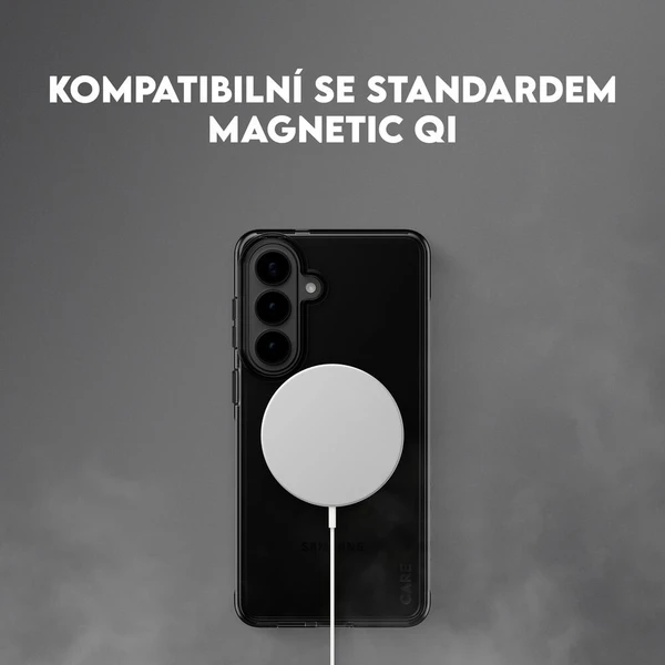 PanzerGlass® CARE Smokey Qi kryt Samsung Galaxy S26 kouřový/černý - Pouzdra - Obrázek d_197daf45dacb44a89fe1a4da251e8046
