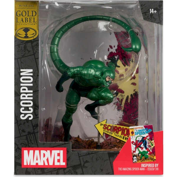 Figurka McFarlane Marvel - Scorpion (Metallic) (The Amazing Spider-Man #318) 18 cm - Figurky - Obrázek d_19c755f5ae5247f7b0ac2cd28b5fecbe