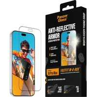 PanzerGlass Anti-Reflective Armor sklo Apple iPhone 18 Pro Max s bezprašným instalačním boxem - Ochranné folie a skla