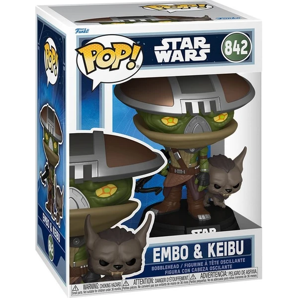 Funko POP! #842 POP & Buddy: Star Wars: The Mandalorian and Grogu - Embo & Keibu - Funko POP! - Obrázek d_19df72b302e0498589bf476d05a3ef3f