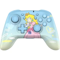 HORIPAD bezdrátový herní ovladač Mario - City Pop Peach (NSW/NSW2/OLED) - Herní ovladače