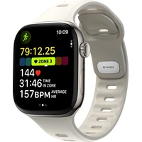 Nomad Tempo Band FKM řemínek Apple Watch 45mm/46mm driftwood - Řemínky