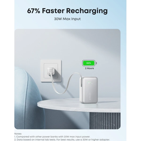 Anker Nano MagSafe powerbanka (10000mAh) 45W bílá - Powerbanky - Obrázek d_1a3c59d6e45c4ee38a4894a96fdae65a