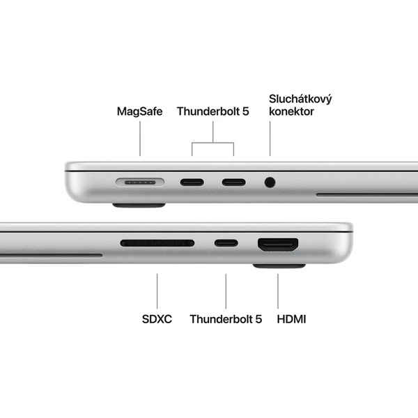 Apple MacBook Pro 14" (PROLED XDR) M5 Pro (18CPU/20GPU) / 48GB / 1TB / stříbrný - Notebooky - Obrázek d_1a427f5e42734645a34bc4555a7e096e