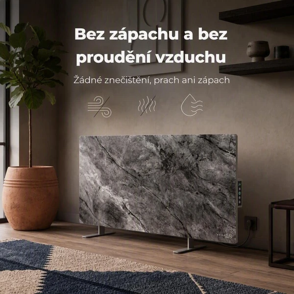 AENO GH6S chytré topení 700W Antique Marble - Limitovaná edice - Topidla - Obrázek d_1a5bfc1539c043edbdb06aa8e00b40f7