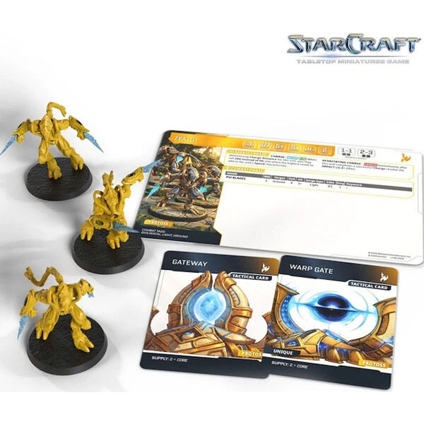 StarCraft The Miniatures Game - Zealot - Protoss - Expansion Set - EN - Deskové hry - Obrázek d_1aa0dc503fb7450c941406d6490d9162