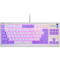 SteelSeries Apex 3 TKL (US) herní klávesnice bílá - Klávesnice