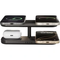 ZENS Quattro Charger Pro 4 MagSafe/Qi2 nabíjecí stanice (4x 15W) černá - Nabíječky