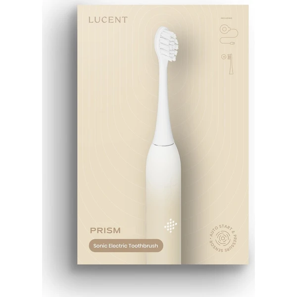 Be Lucent Prism Sonic Electric Toothbrush sonický zubní kartáček béžový - Zubní kartáčky - Obrázek d_1ab3f33813f84a0f8dd4a6bc58f55795