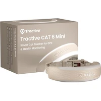 Tractive CAT 6 Mini chytrý GPS lokátor pro kočky hnědý - GPS moduly
