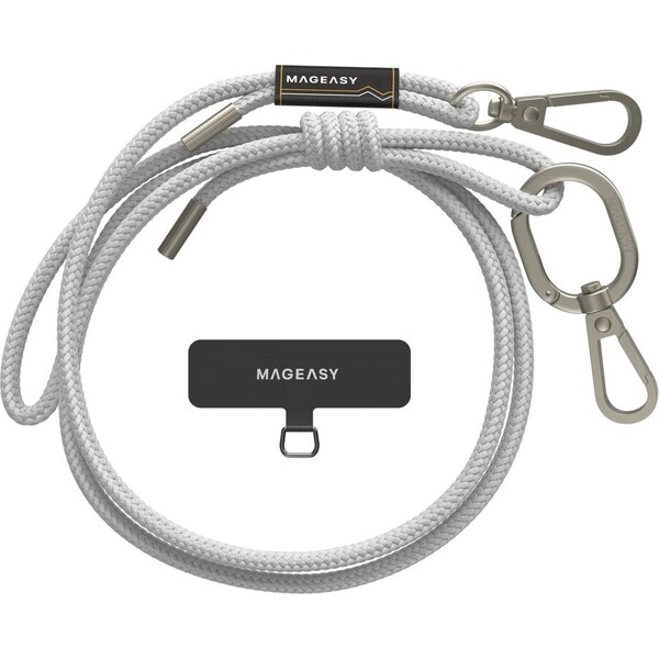 MagEasy Strap Lanyard 6mm univerzální popruh Misty Gray