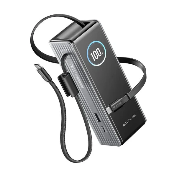 EcoFlow RAPID 25000 mAh powerbanka s USB-C kabelem stříbrná - Powerbanky - Obrázek d_1bb47aa5182a4973bb0c56db8b138c3a
