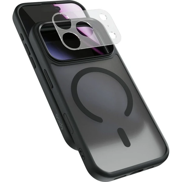 Epico HeroMatte Pro Mag+ kryt pro iPhone 17 Pro Max Qi2 & Magsafe kompatibilní černý Černá