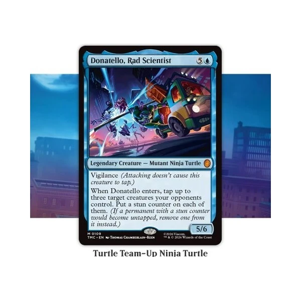 Magic: The Gathering - Teenage Mutant Ninja Turtles Turtle Team-Up - MTG karty - Obrázek d_1cc3e260f4974389bf320d62cbed3674