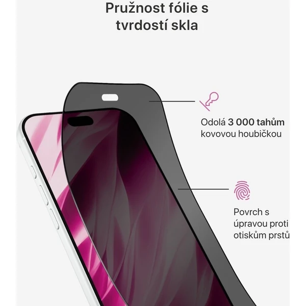 iWant Privacy Flexiglass 3D ochranné sklo pro iPhone 18 Pro - Ochranné folie a skla - Obrázek d_1d13bf2bb62d4027b55b32220b8df33b