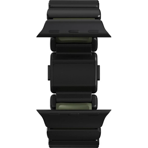 Nomad Stratos Band FKM řemínek Apple Watch 45/46/49mm Black Titanium Forest Green - Řemínky - Obrázek d_1dfd62ffa871482c866bfcb4f4184613