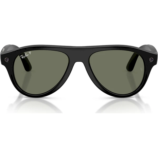 Meta RAY-BAN Aviator Gen 3 (Velké) chytré brýle (polarizovaná zelená skla) černé - AR brýle - Obrázek d_1e47c36abf214b158ae97ac109cf0469