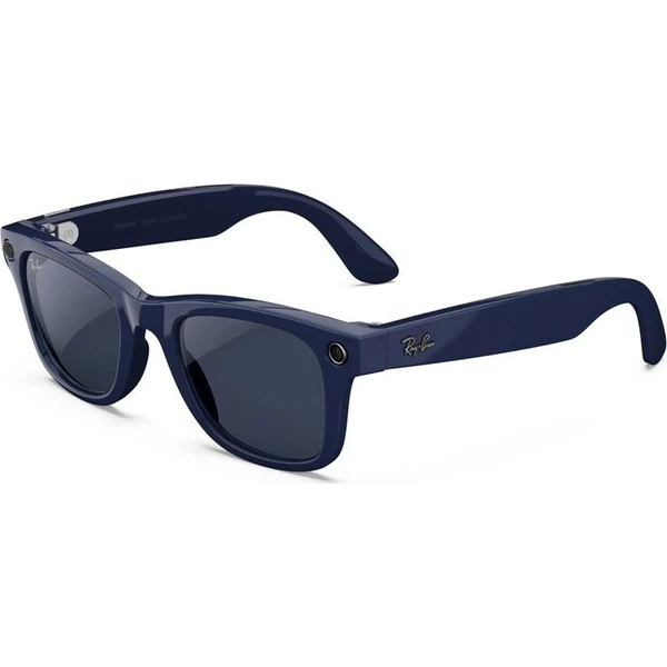 Meta RAY-BAN Wayfarer Gen2 (Standardní) chytré lesklé brýle (zatmavovací - čiré/safírové) modré - AR brýle - Obrázek d_1e51c1b4b6124a59be41f8b11c76bfe5