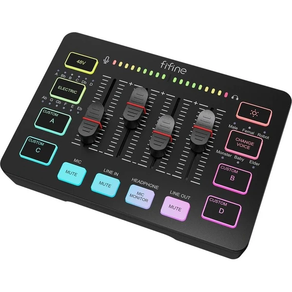 Fifine SC3 mixpult černý - Mixpulty - Obrázek d_1e63dfb0ae554c75b4be9cda917458e5