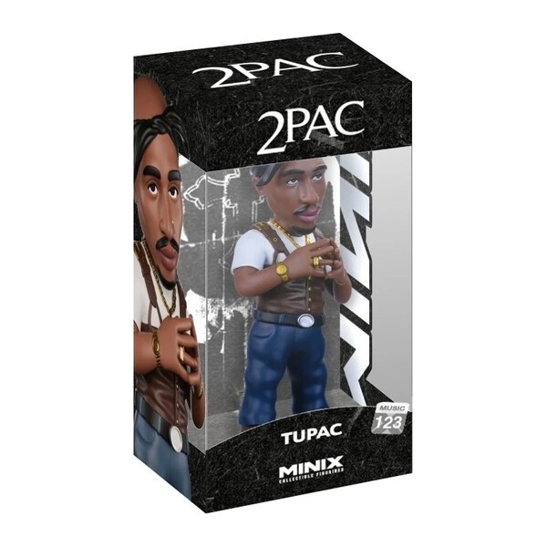 MINIX Music: Tupac - Tupac (black scarf)