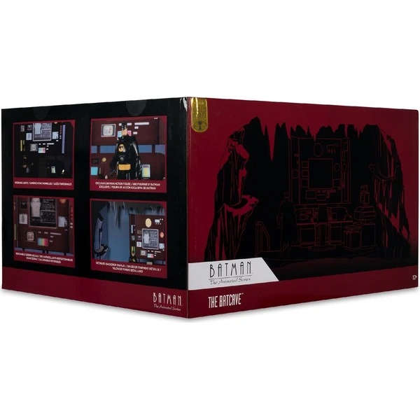 Akční set McFarlane DC Batman: The Animated Series The Batcave Playset (Gold Label - BTAS) - Figurky - Obrázek d_1f58408febf54b94b9211b9cb3c42fdf