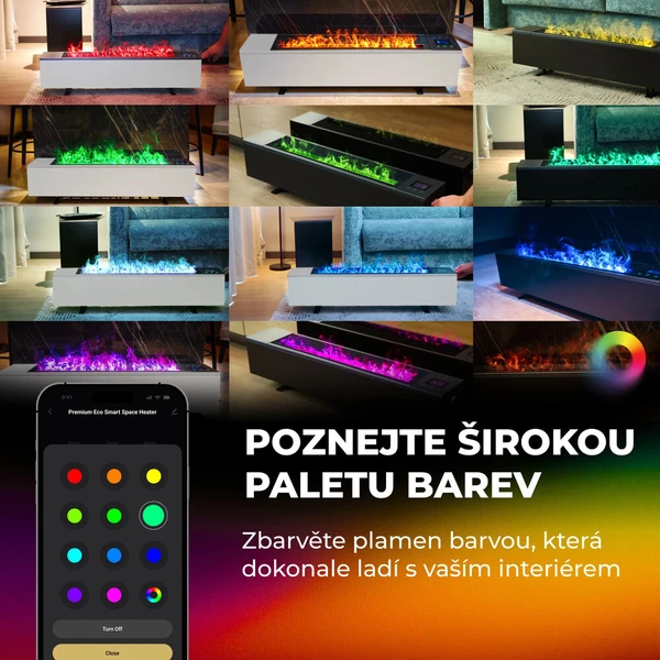 AENO FH1S chytré topení 2000W, efekt plamene bílé - Topidla - Obrázek d_1f923a0f606545e5a9e361b26636f53b