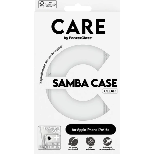 PanzerGlass CARE Samba kryt Apple iPhone 17e/16e čirý - Pouzdra - Obrázek d_2008a56b29e848a088ef86451f18faa2
