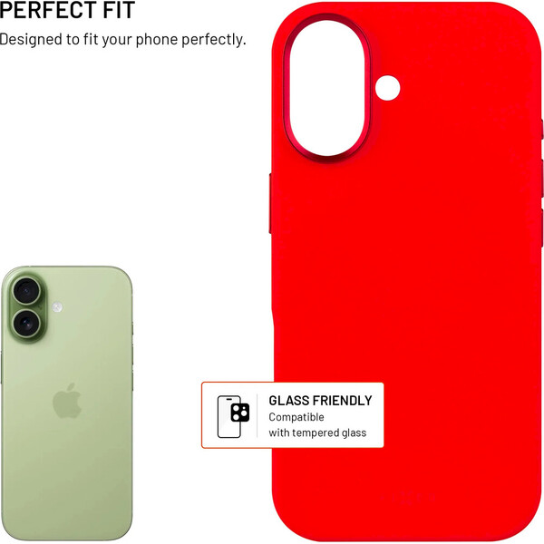 FIXED MagFlow silikonový kryt s MagSafe Apple iPhone 17 červený - Pouzdra - Obrázek d_20e4495eb74747dcb4563b16f2f267ae