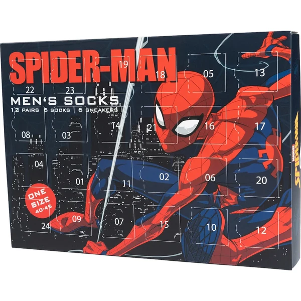 Adventní kalendář Spider-man - ponožky - Kalendáře - Obrázek d_2108e9b350d5483f94b009892b2a09ba