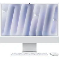 CTO Apple iMac 24" (2024) 10CPU / 512GB SSD / Mouse / 24GB / Stand.sklo / Stříbrná / Stojan / CZ NUM - All-in-one