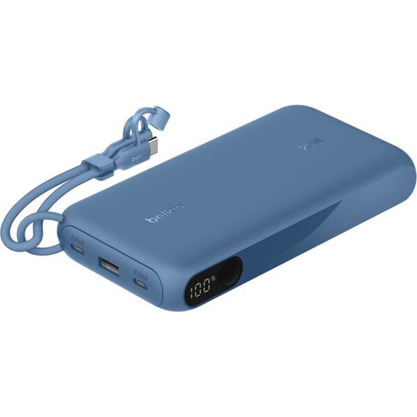 Belkin BOOST CHARGE™ USB-C PowerBanka s displejem, 20000mAh, PD, 20W modrá