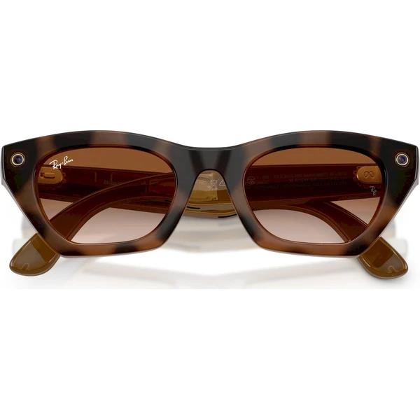 Meta RAY-BAN Zena Gen 3 (Střední) chytré brýle (hnědá skla) želva - AR brýle - Obrázek d_2171308f18254ce98172771b2c2584cb