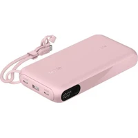 Belkin BOOST CHARGE™ USB-C PowerBanka s displejem, 20000mAh, PD, 20W růžová - Powerbanky