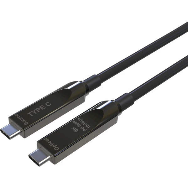 PremiumCord USB-C 10Gbps DP1.4 optický kabel 5m - Kabely a redukce - Obrázek d_21d74884f8b44e4fa58d6b8ff09df930