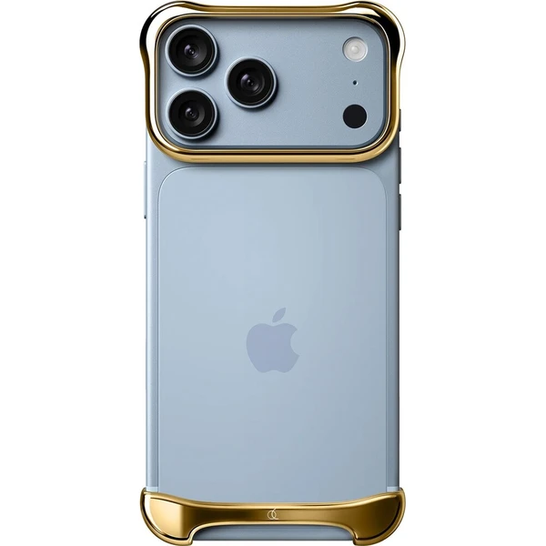 Arc Pulse Aluminium ochranný hliníkový rám iPhone 18 Pro Max zlatý - Pouzdra - Obrázek d_21db64296b864de59b58f23866d5c585