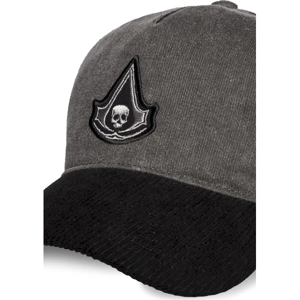 Kšiltovka Assassin's Creed Black Flag Resynced - Washed Denim - Kšiltovky a čepice - Obrázek d_21f56ecd59ab4431b56083945da91563
