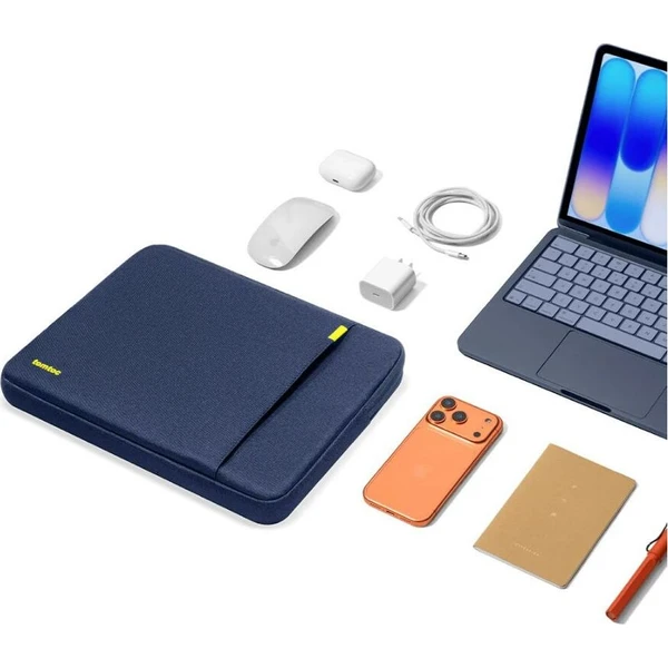 tomtoc Defender A13 sleeve pouzdro 13" MacBook Neo tmavě modré - Pouzdra - Obrázek d_2211b410954d49a2816dba439f11005c