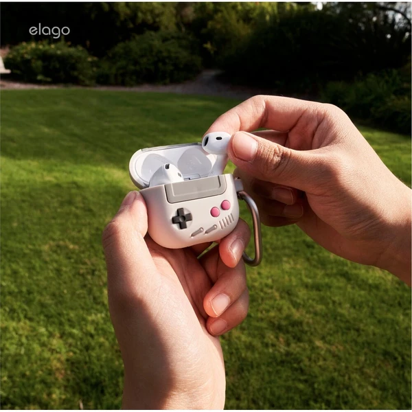 ELAGO AW5 Retro pouzdro Airpods 4 šedé - Pouzdra - Obrázek d_22655da6dec54f66bea7548bc68f21ed